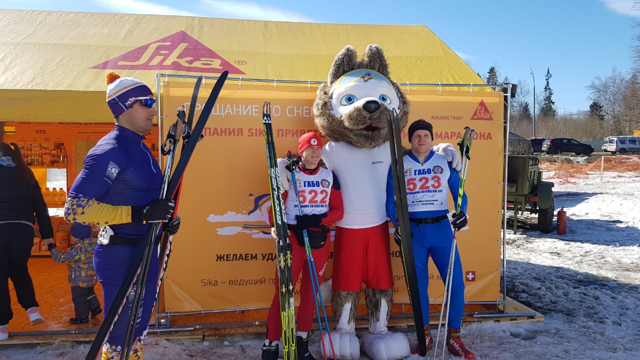 SIKA на лыжном марафоне "Прощание со снегом 2019"