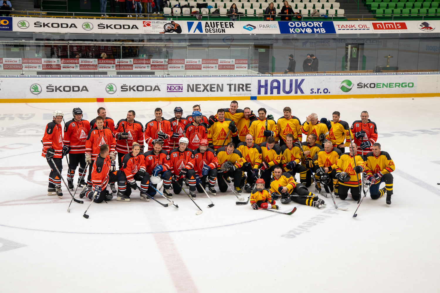 Хоккейный матч Sika в Праге